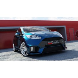 Передний бампер Focus RS 2015 Look на Ford Fiesta VII рестайл